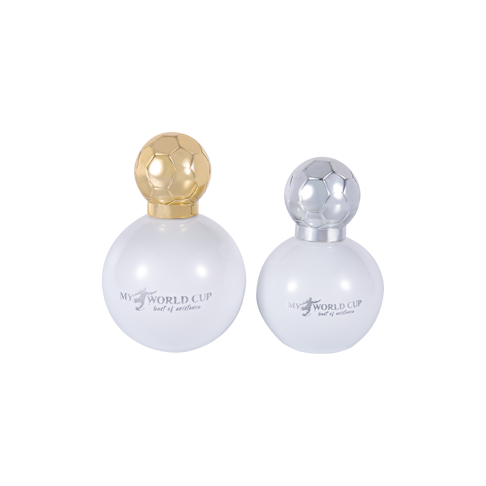 KY337-WJ2530 50ML Botol Parfum Kaca Sepak Bola Dengan Tutup Sepak Bola