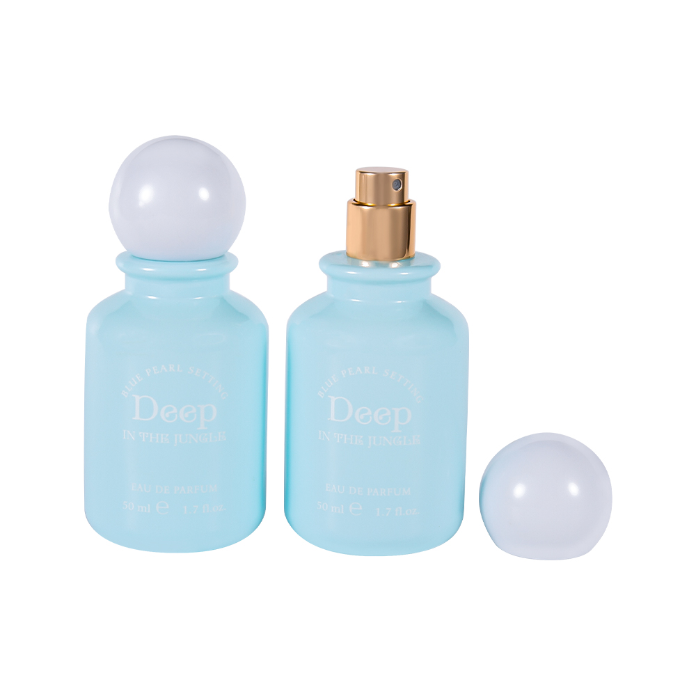GC4818-WJ2537 50ML Botol Parfum Warna Macaron Dengan Tutup Parfum Bulat