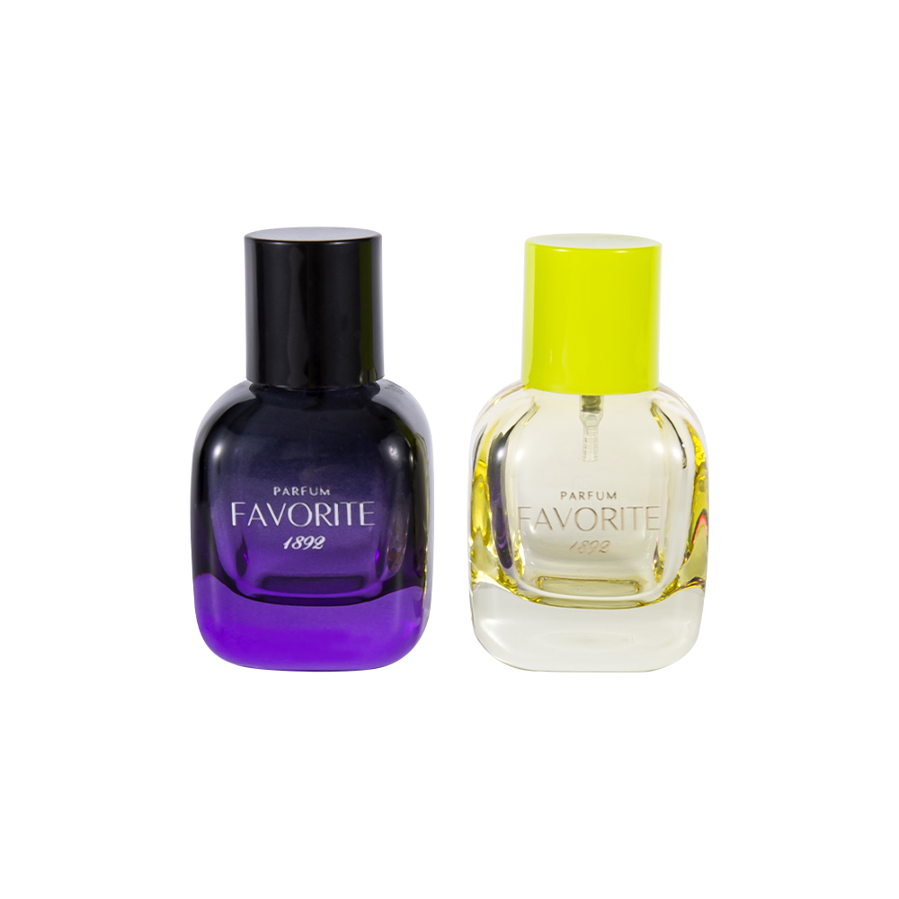 GC4868-WJ2445 30ML Botol Parfum Kaca Hias dengan Tutup PP, Seri Multi-Kapasitas