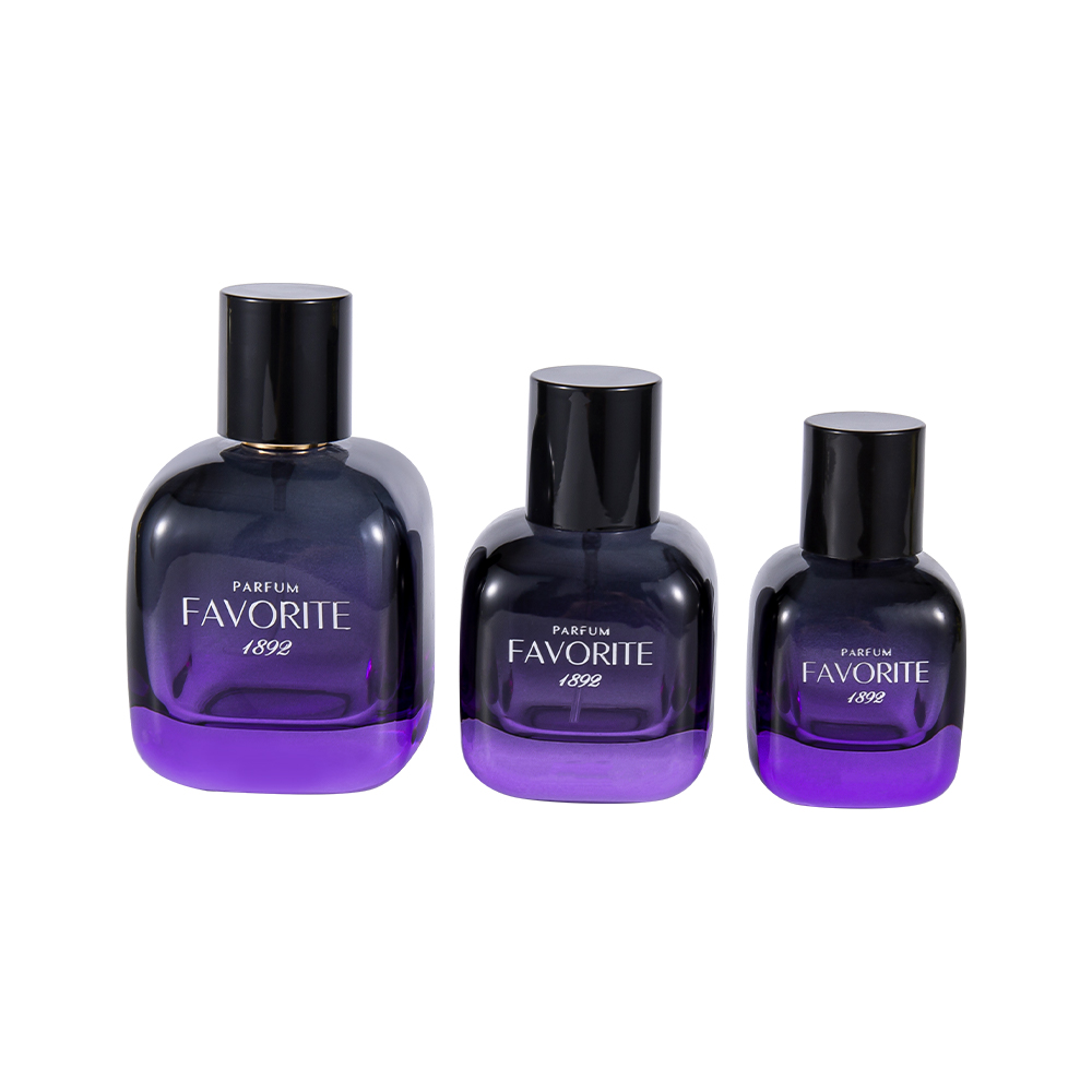 GC4869-WJ2531 50ML Botol Parfum Kaca Hias dengan Tutup PP, Seri Multi-Kapasitas