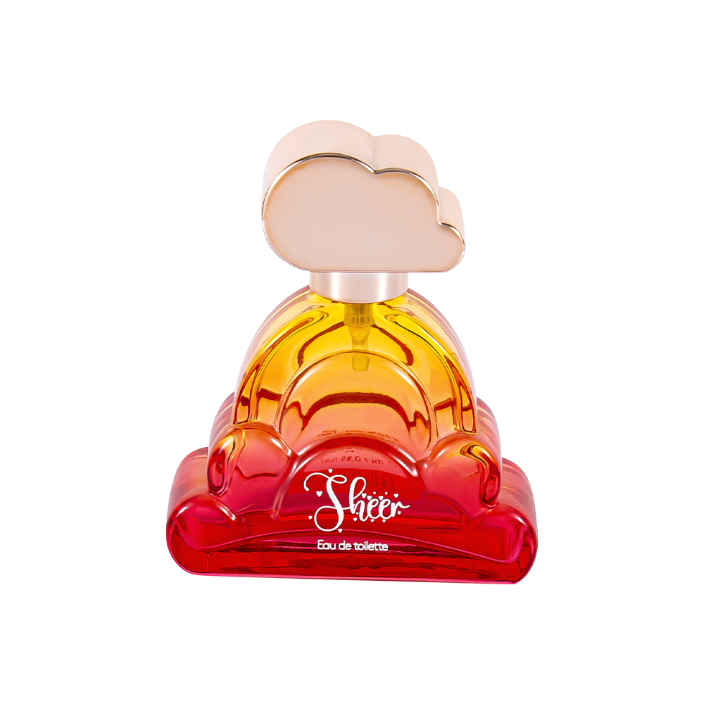 KY1536-WJ2415 30ML Set Botol Parfum Cloud Lucu Dengan Tutup Parfum Unik Sampel Gratis